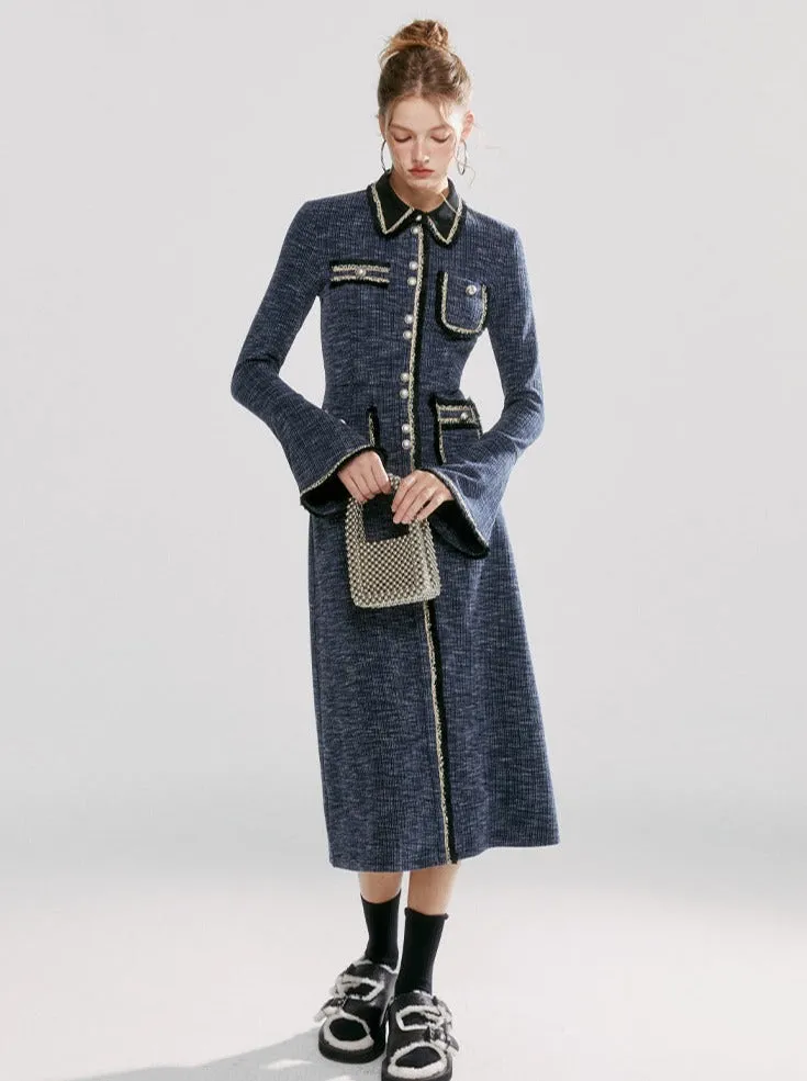 Dress Slim Retro Elegant
