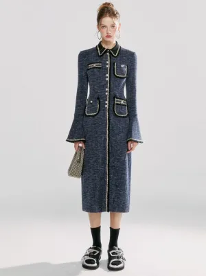 Dress Slim Retro Elegant