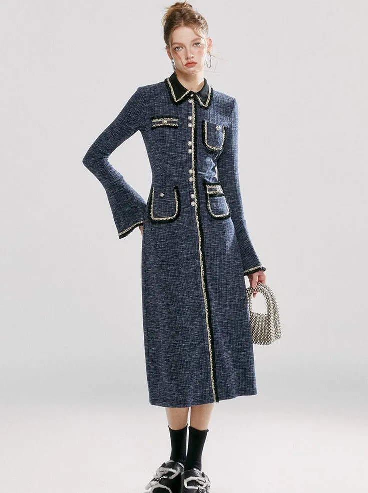 Dress Slim Retro Elegant