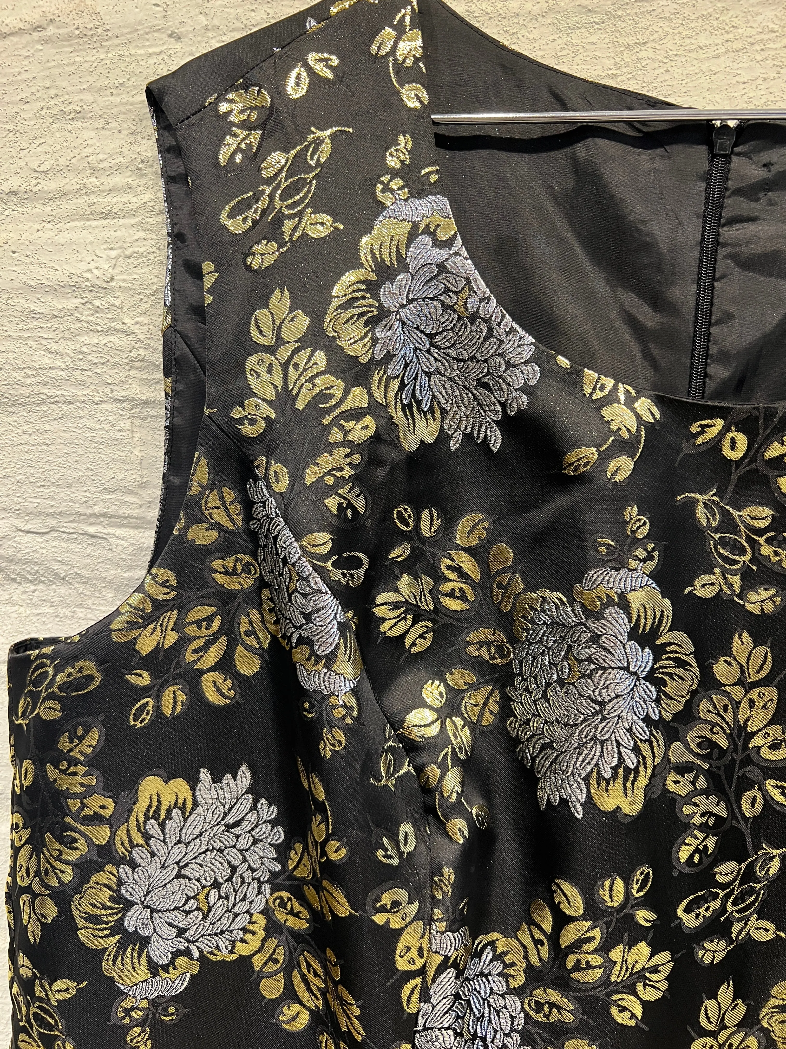 Gold and Silver Embellished Dress - Vintage/ Used