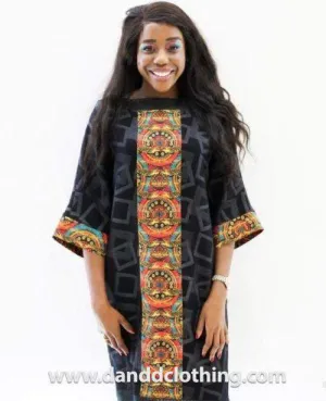 Shift Dress with Vintage D&D Dress