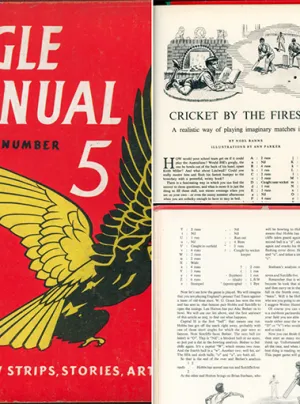 The Eagle Annual - Fireside Cricket Game